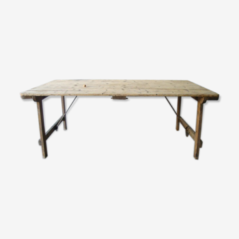 Table bois brut