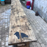 Old workbench 3m30 all in wood