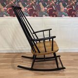 Scandinavian design rocking chair from the 1950s.