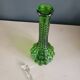 Vintage green Empoli carafe