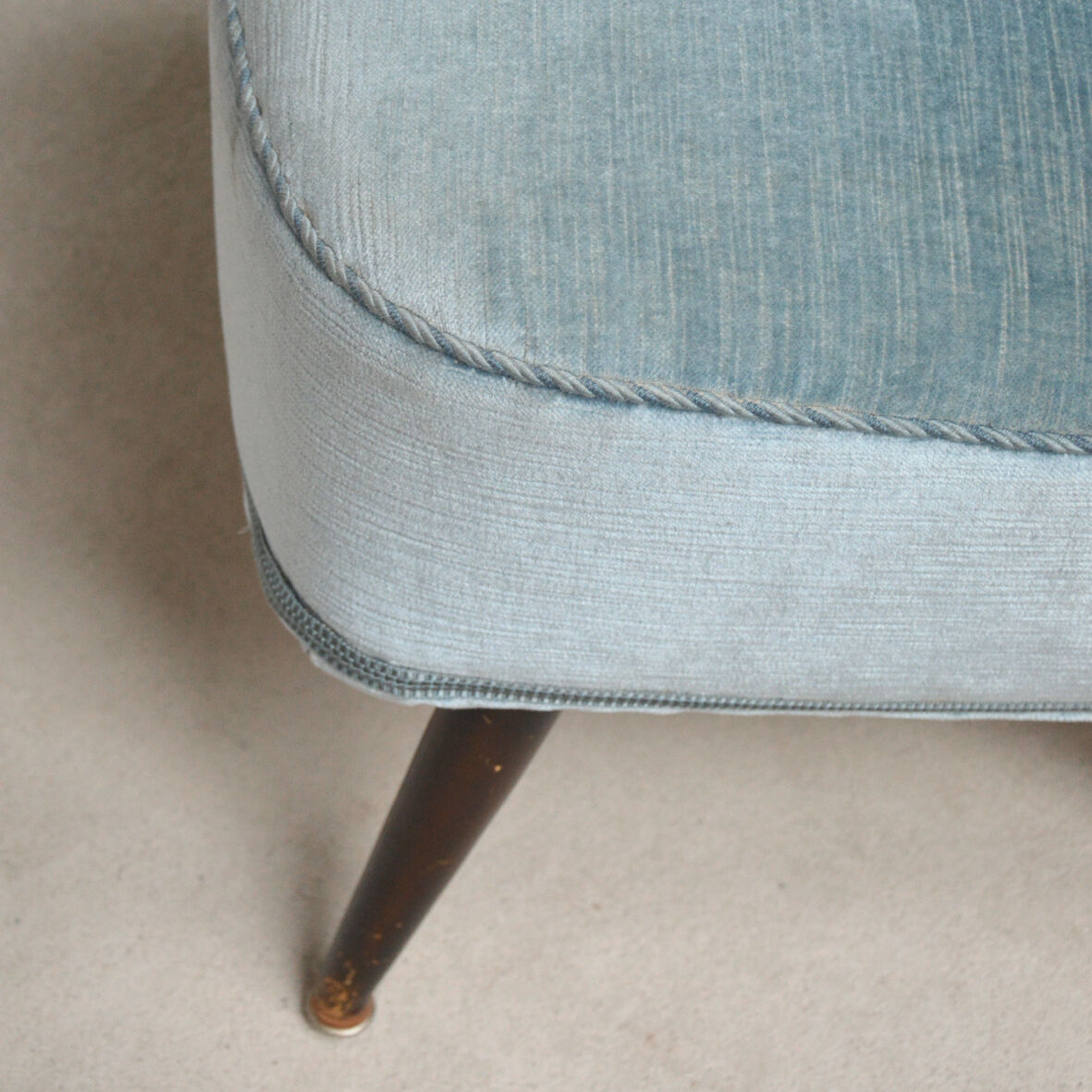 Pair of cocktail armchairs, 1960s