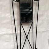 Vintage wall coat rack 60s