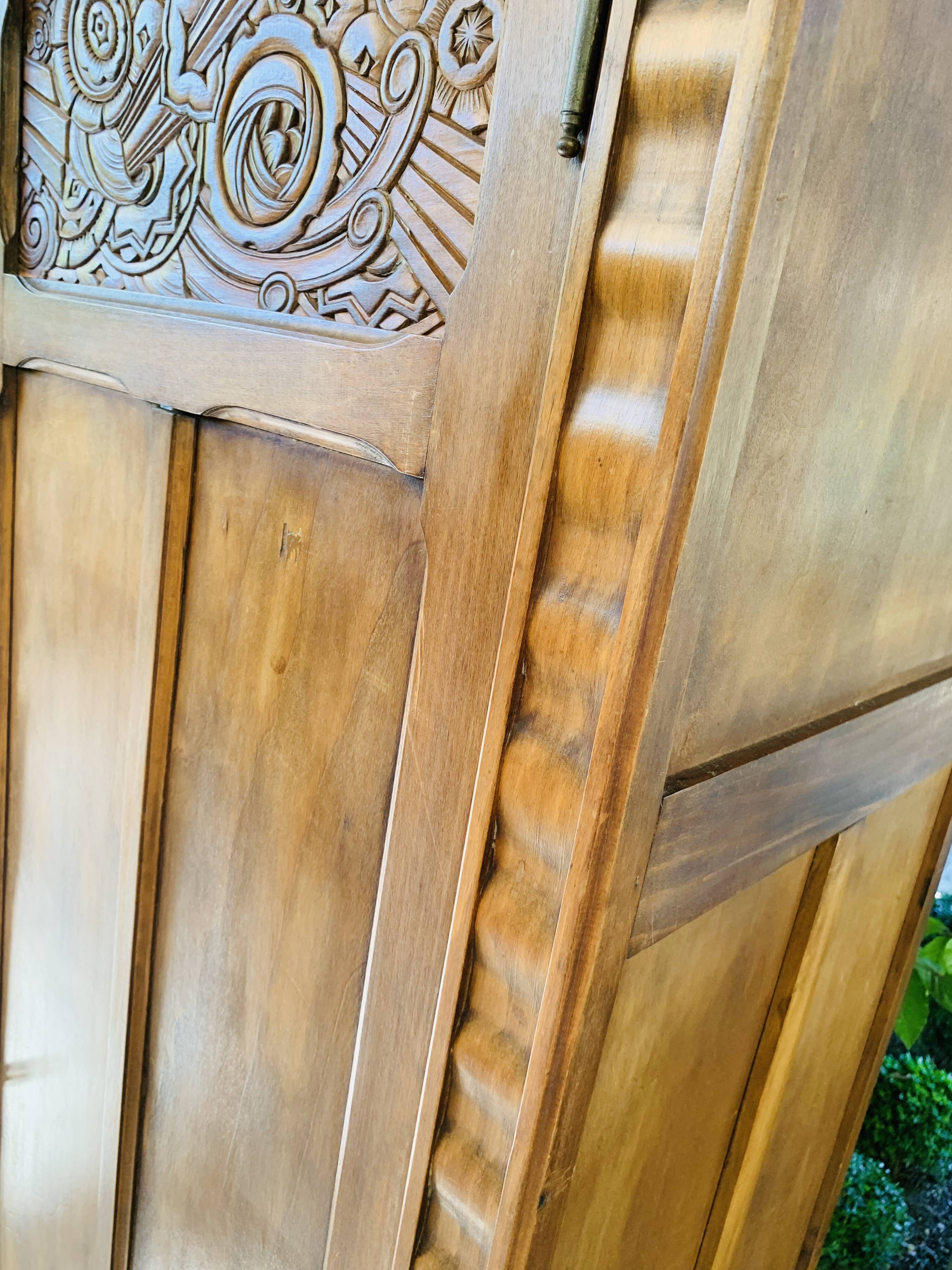 Art deco parisian wardrobe
