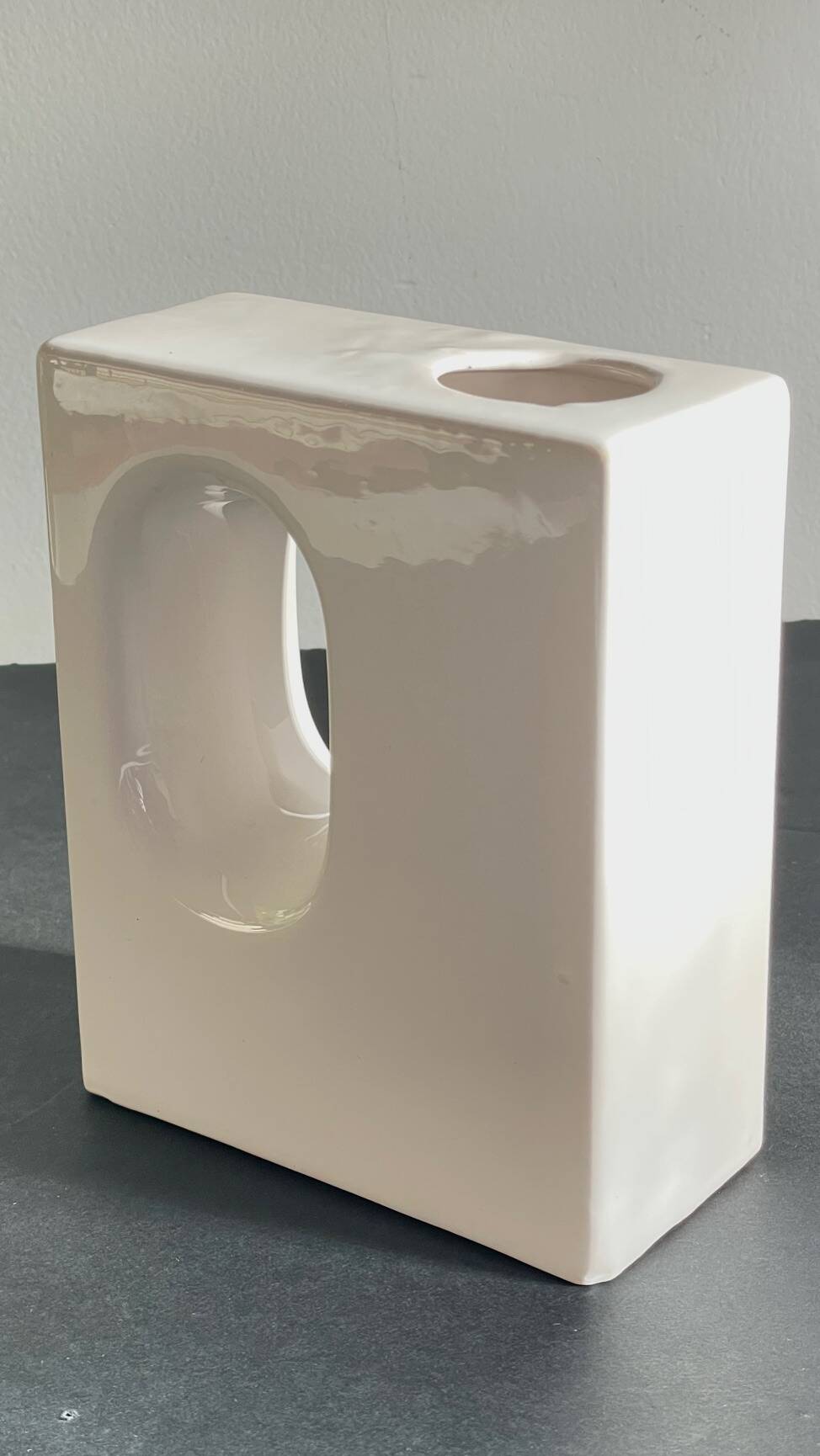 1980s Ceramic Design Vase