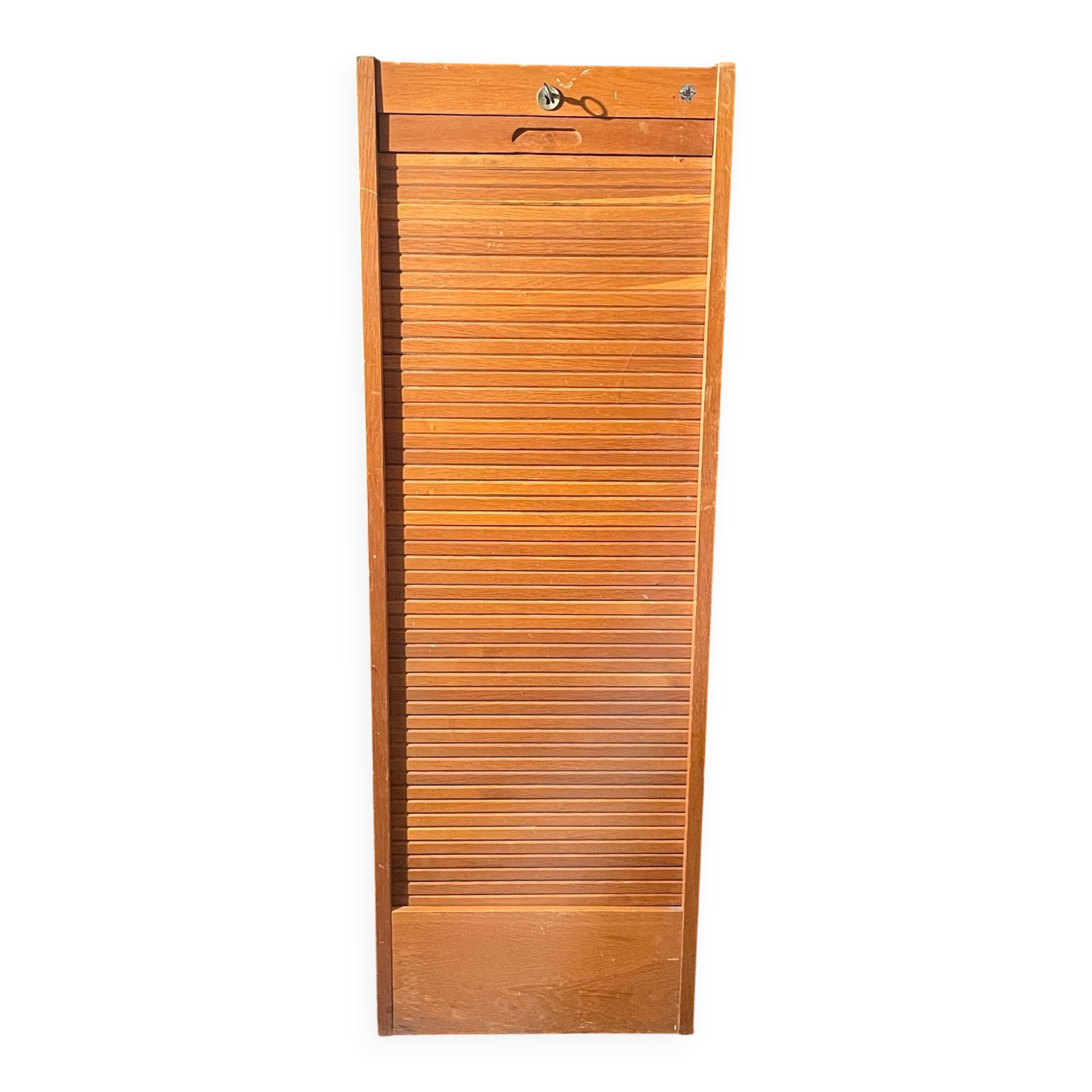 Curtain filing cabinet