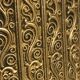 Brass standing ashtray