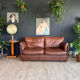 Leather couch