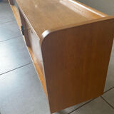 Vintage wooden row from the 50s-60s