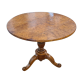 Table d'appoint guéridon en fresne