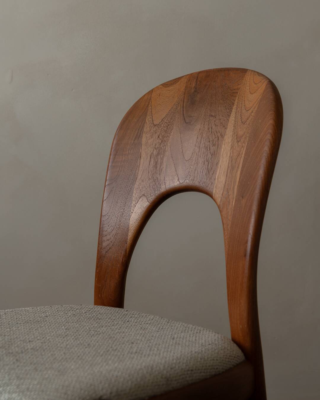 Vintage Danish Teak Dining Chairs by Niels Koefoed for Koefoed’s Hornslet