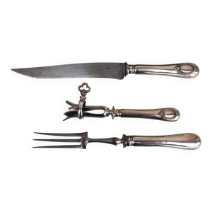 Ensemble de rôtisserie - argent