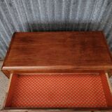 Vintage art deco style solid wood chest of drawers