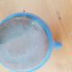 Old glazed blue sandstone pitcher
