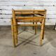 Pair of bamboo dining table with formica top