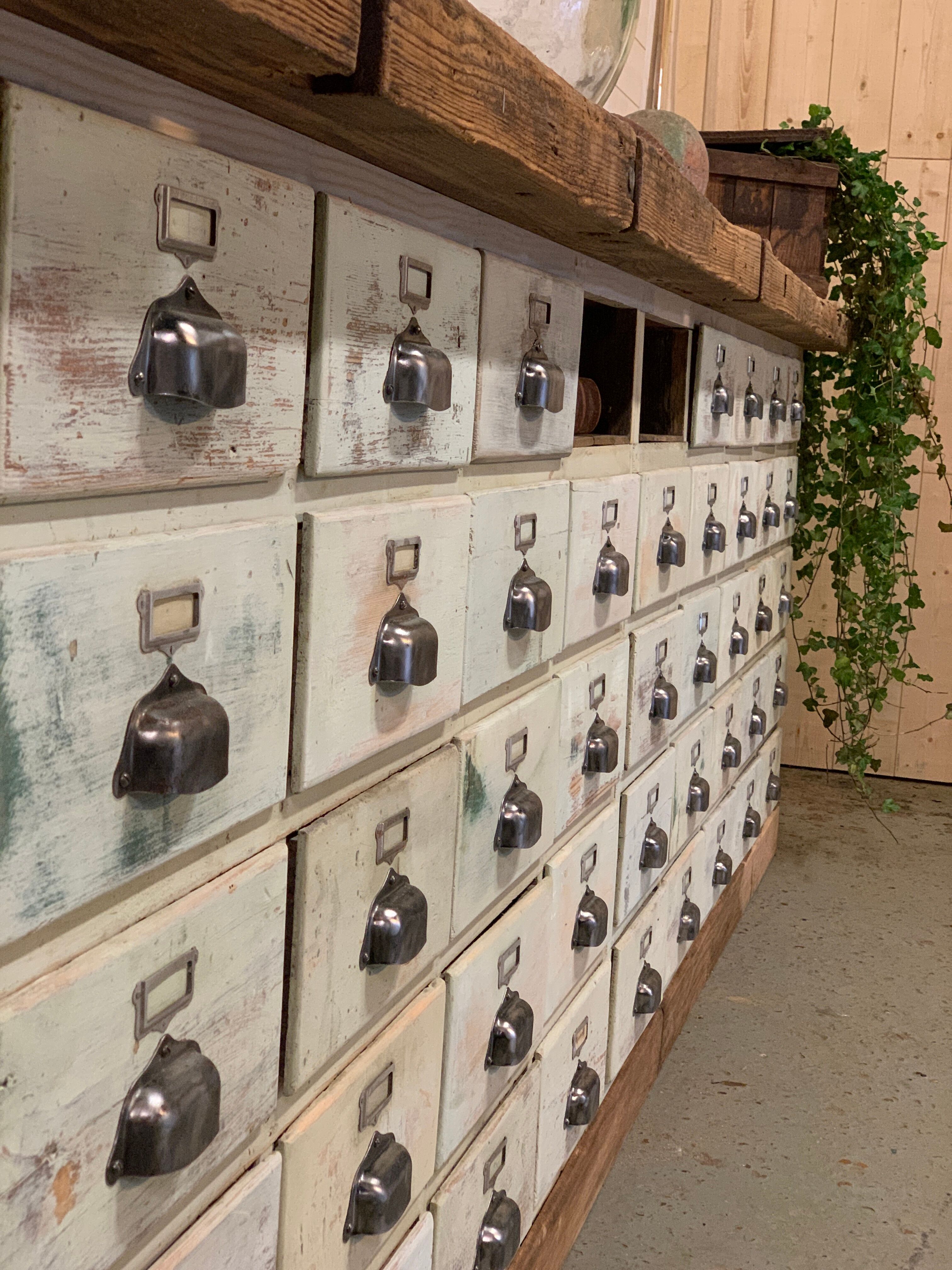 Workshop craft furniture xxl established 48 drawers 1940