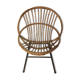 Wicker armchair year 50
