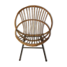 Wicker armchair year 50