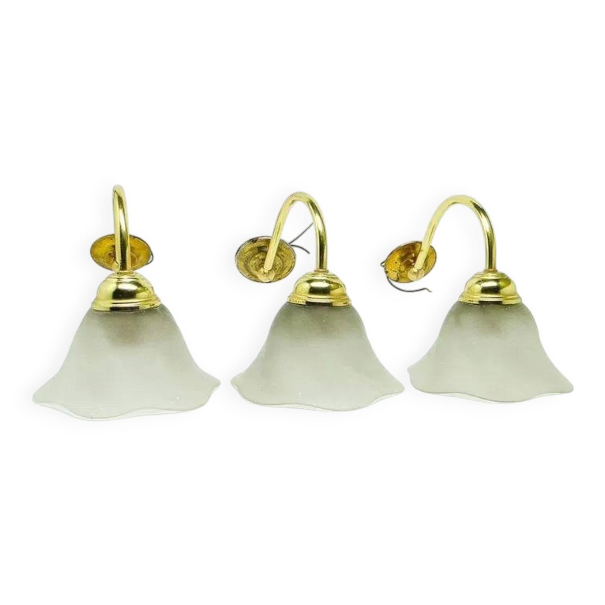 CIZ ART DECO set of wall lamps in the Art Nouveau style