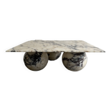 Calataca viola marble coffee table