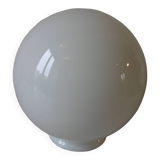 Old white opaline ball globe lampshade 20 cm chandelier lamp fixture 01/11B