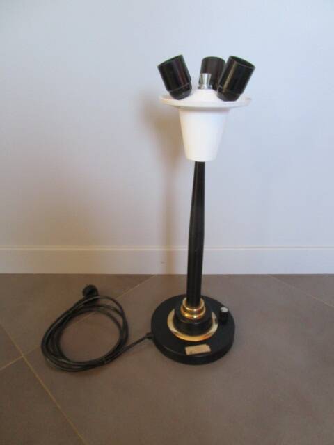 pied de lampe de bureau années 70'