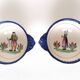 Two Henriot Quimper Breton bowls