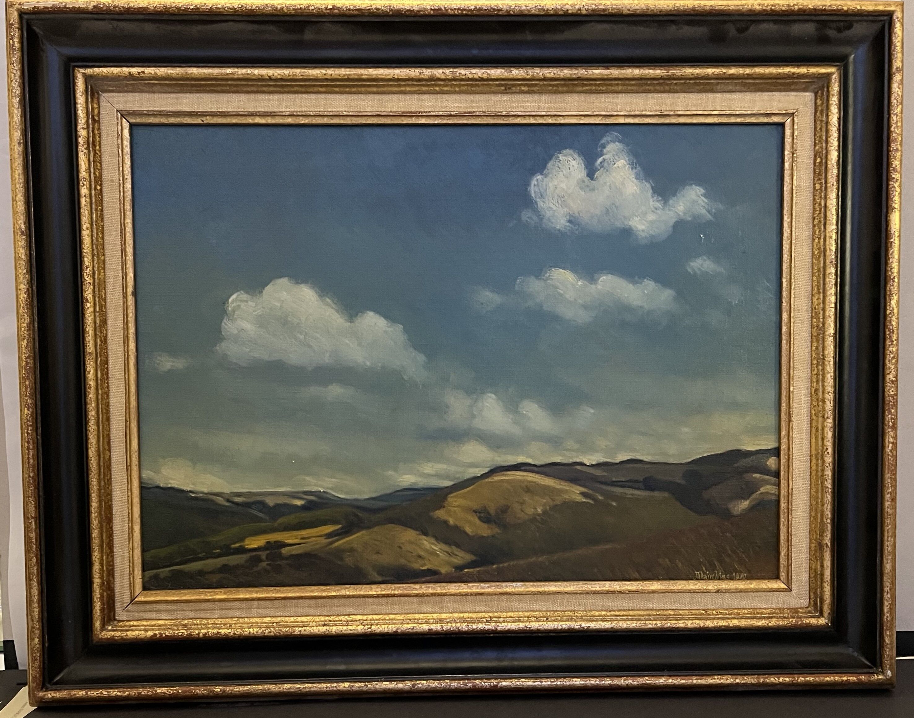 Tableau huile sur toile paysage