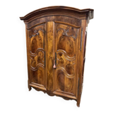 walnut cabinet gendarme hat