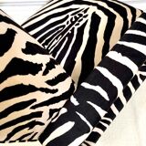 Vintage 50s zebre armchair