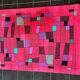 1980s small design geometric Abstract Rug/carpet, Czechoslovakia