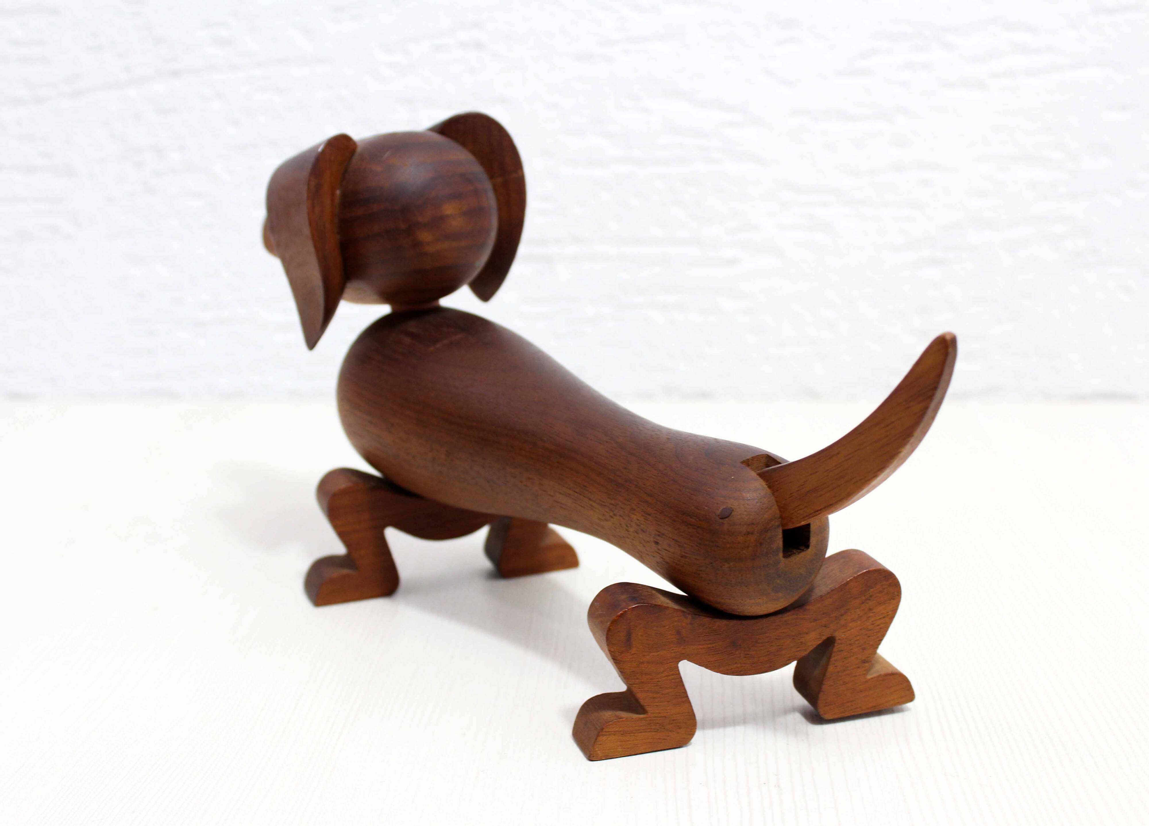 Dachshund by Kay Bojesen in teak 1950