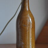 Stoneware bottle lamp