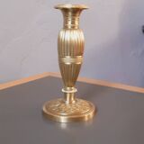 Bougeoir en bronze fin XIXe de style Empire