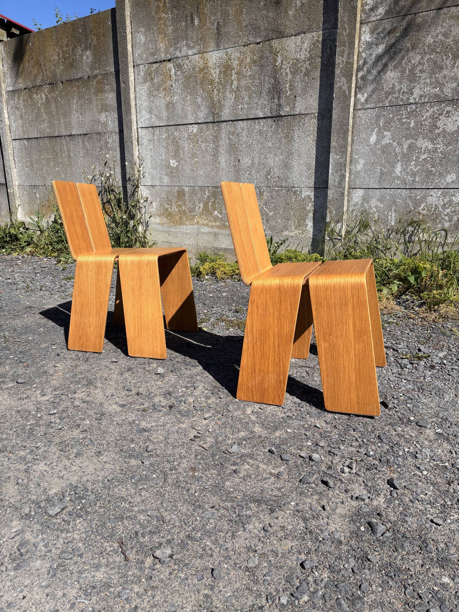 Set de 6 chaises au design danois Kibisi