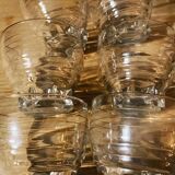 Set of 6 digestive glasses