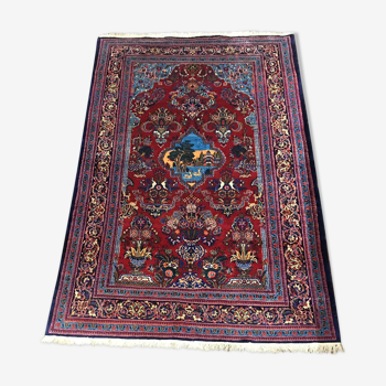Iran original kashan rug 141x206cm
