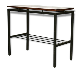 base metal side table