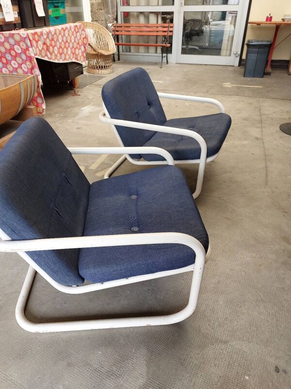 Paire de fauteuil prisunic