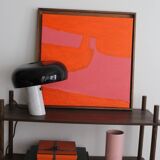 Soft Pink-Orange Art on 50x50cm frame by Bodasca