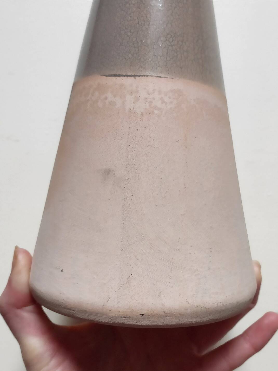 Vase céramique craquelé