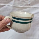 K&G Lunéville cup, vintage earthenware