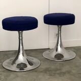 2 tulip foot stools an'70