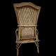 Fauteuil /chaise longue osier années 50/60