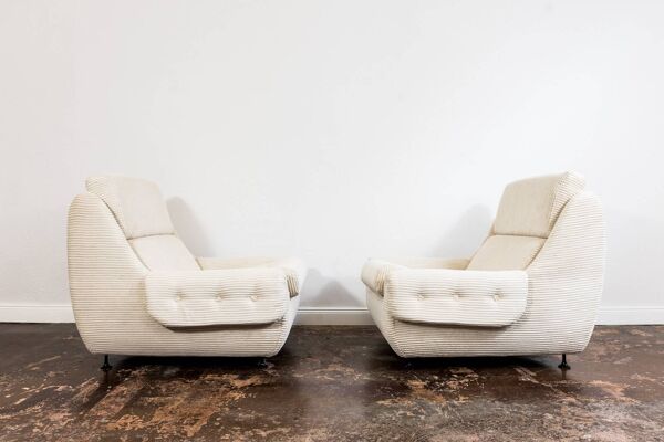 Fauteuils lounge vintage de Jitona, Tchécoslovaquie, années 1970
