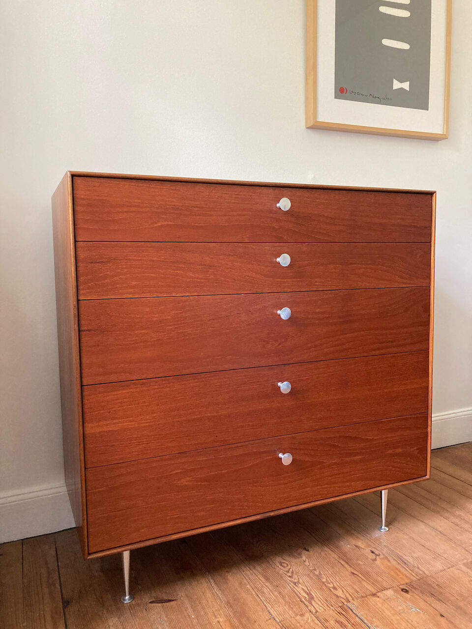 Chest of drawers George Nelson for Herman Miller 5 drawers 50s/60s