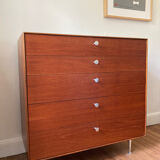 Chest of drawers George Nelson for Herman Miller 5 drawers 50s/60s