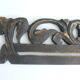 Old wooden pediment