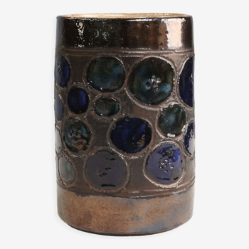 Ceramic vase by Perignem 1960's