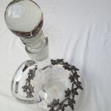 decanter, decorated with tin with cove