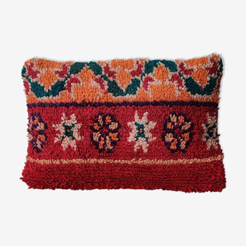 Moroccan cushion bohemian red